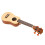 16 Inch Ukulele Solid Spruce Wood 4 String Ukulele Mini Stringed Instrument for Beginners Professionals 16