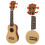 16 Inch Ukulele Solid Spruce Wood 4 String Ukulele Mini Stringed Instrument for Beginners Professionals 5