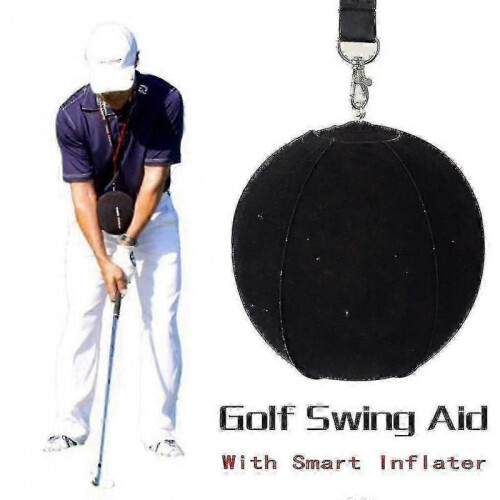 Golf Swing Trainer Ball with Smart Inflatable, Assist Correction Training 2