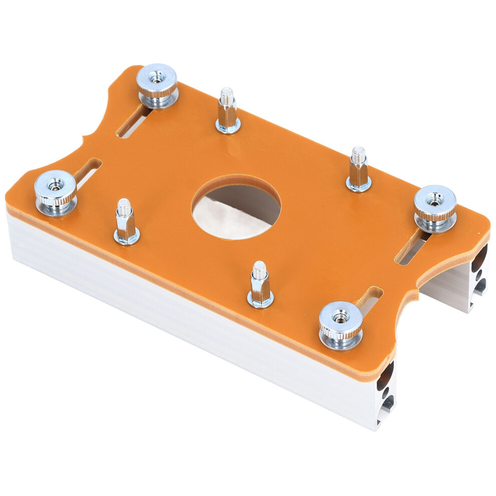 Wood Router Table Insert Plate Aluminum Alloy Slotting Positioning Plate For 65Mm Router Woodworking Tools 3421314380874
