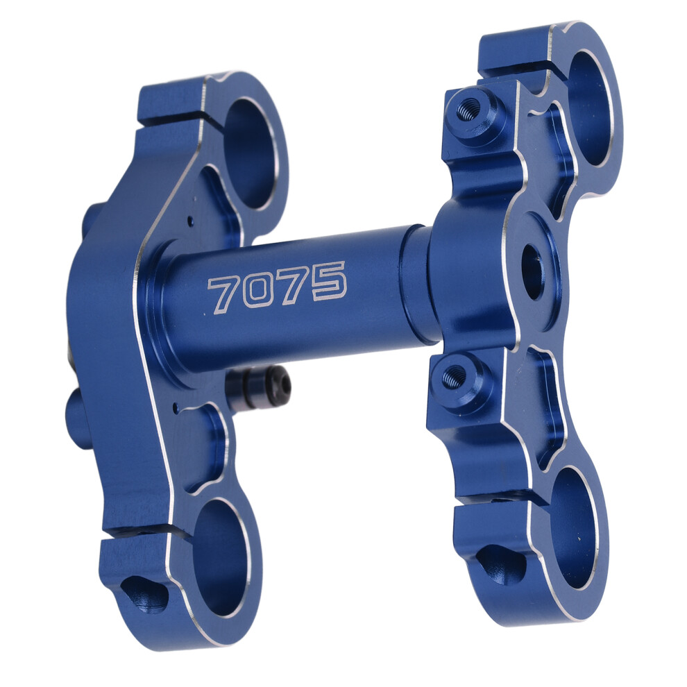 1/4 Electric Motorcycle Triple Tree Clamp Front Shock Absorber Aluminum Triple Clamp Set For Losi Promoto Mx Blue 7901314386183