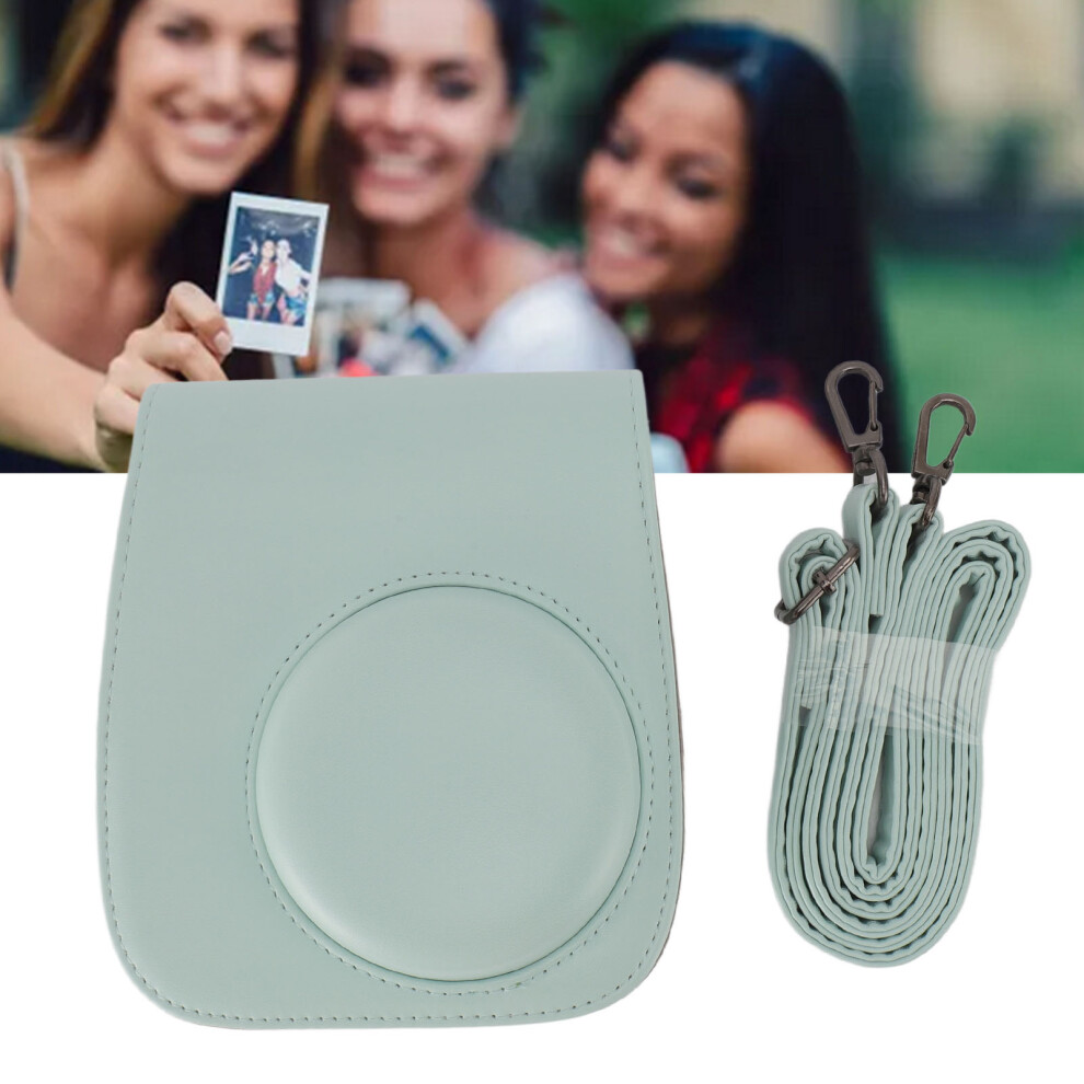 Accessories For Fujifilm Instax Mini 12 Pu Leather Instant Camera Case Mini Picture Album Frames With Diy Stickers Color Filters Green 6951314387605