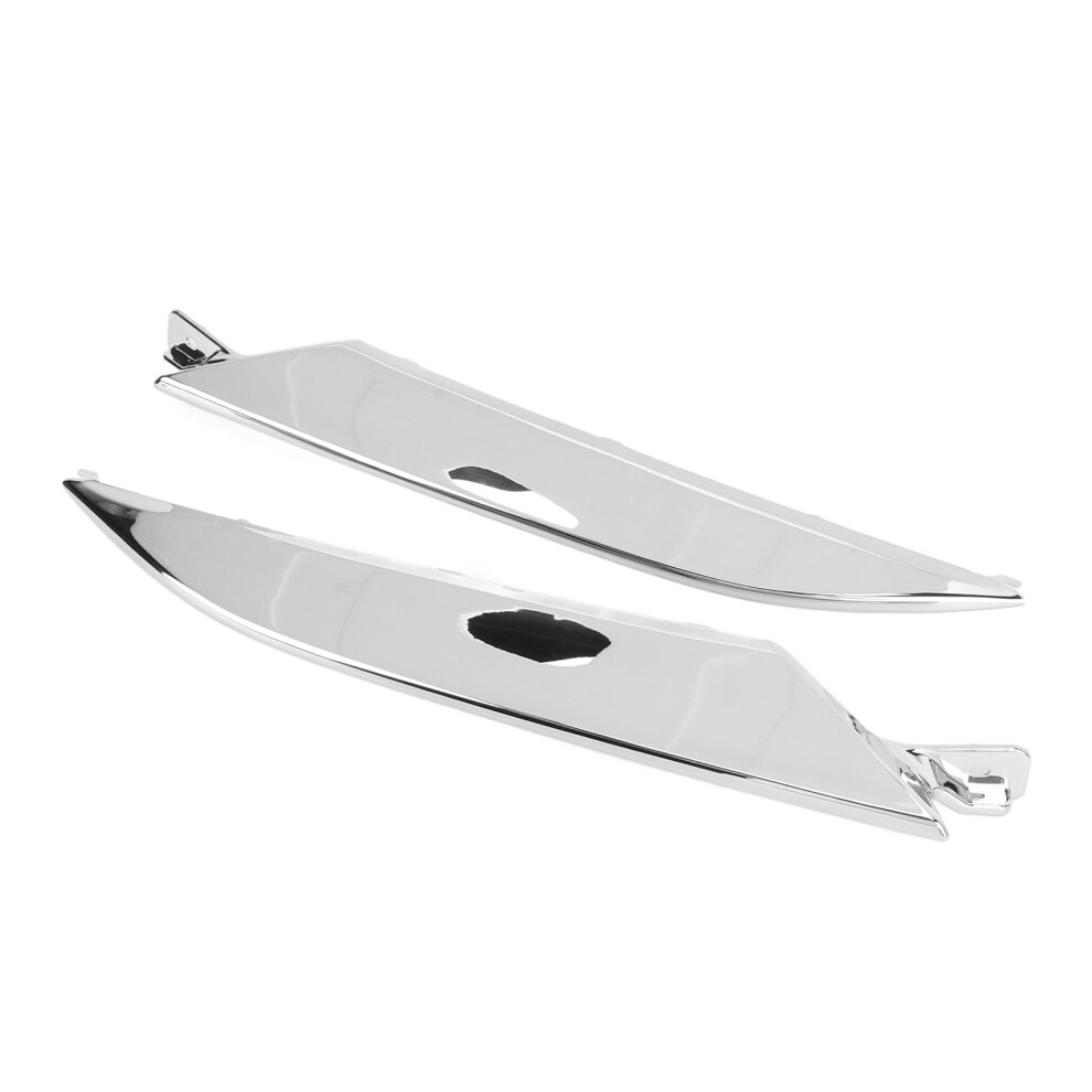 1Pair Headlamp Trim 71163 T7a J01 Electroplated Protective Left Right Headlight Trim Molding For HrâV Silver 4631314388681