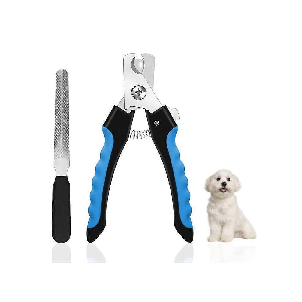 (As show, One size) Claw scissors claw trimmer for dogs and cats - professional claw nippers stainless steel with nail file, high quality claw trimmer