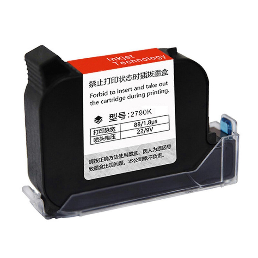 (As Show, One Size) 600Dpi 12.7Mm Handheld Thermal Inkjet Printer Fast Dry Eco Solvent Ink Cartridge For Unencrypted Printer 2790K 3081097261175