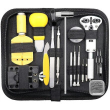 Professional 147 Piece Watch Repair Kit with Spring Bar, Case Opener