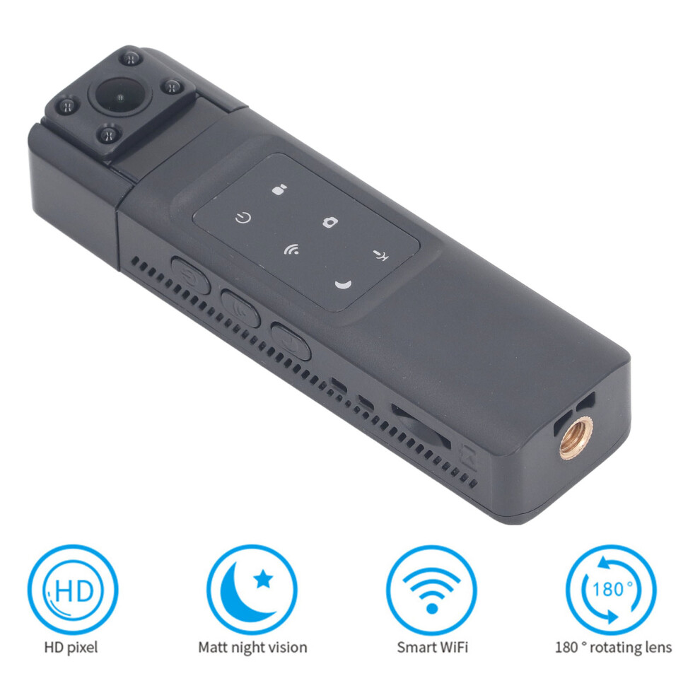 Pocket Video Camera Wifi 1080P Hd Infrared Night Vision Mini Video Recorder Portable Wearable Camera 5061314390428