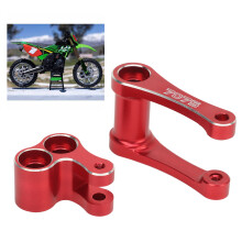 Motorcycle Knuckle Pull Rod Aluminium Alloy High Strength Rear Knuckle Pull Rod Upgraded Parts for LOSI 1/4 Promoto MX Red