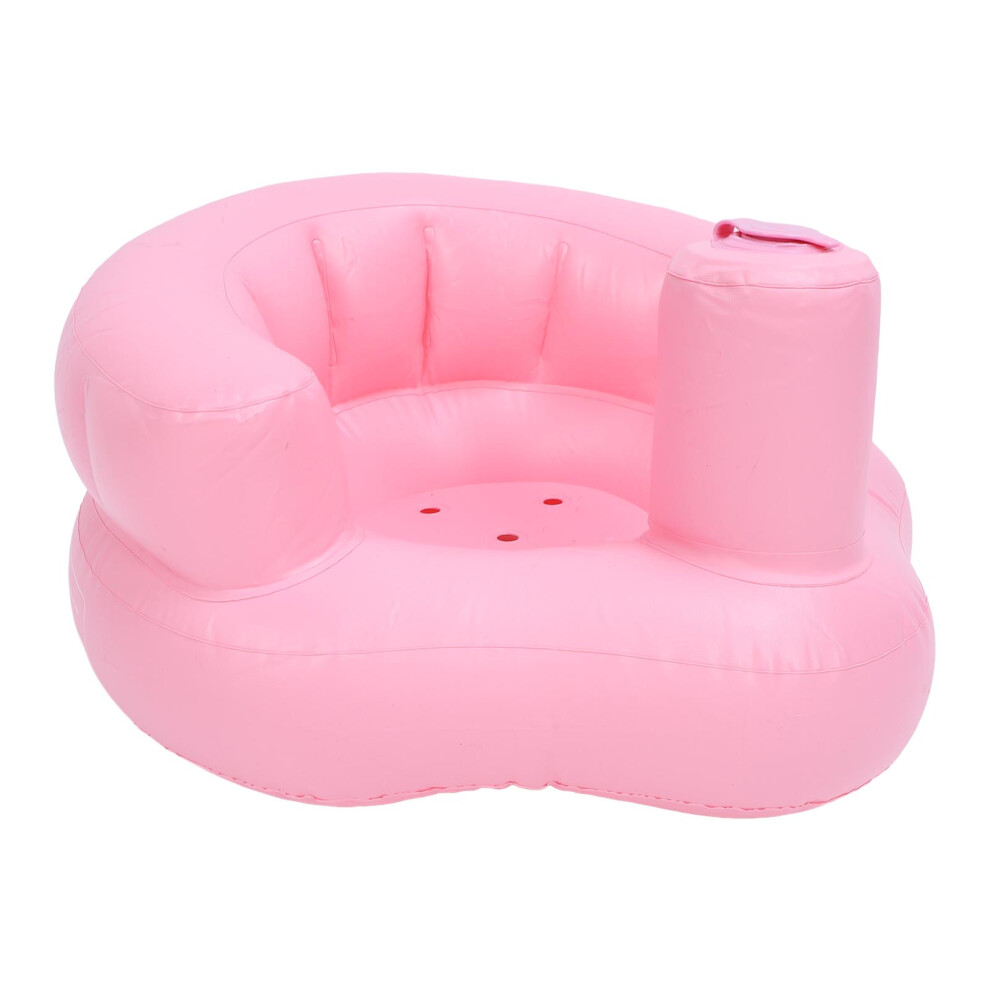 Baby Inflatable Seat Leakproof Foldable Built in Gas Pump PVC Infant Support Inflatable Chair