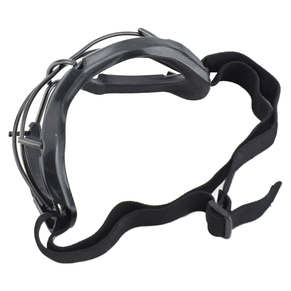 Lacrosse Goggles Silicone Ferroalloy Ergonomic Design Anti Slip Texture Hockey Goggle for Training