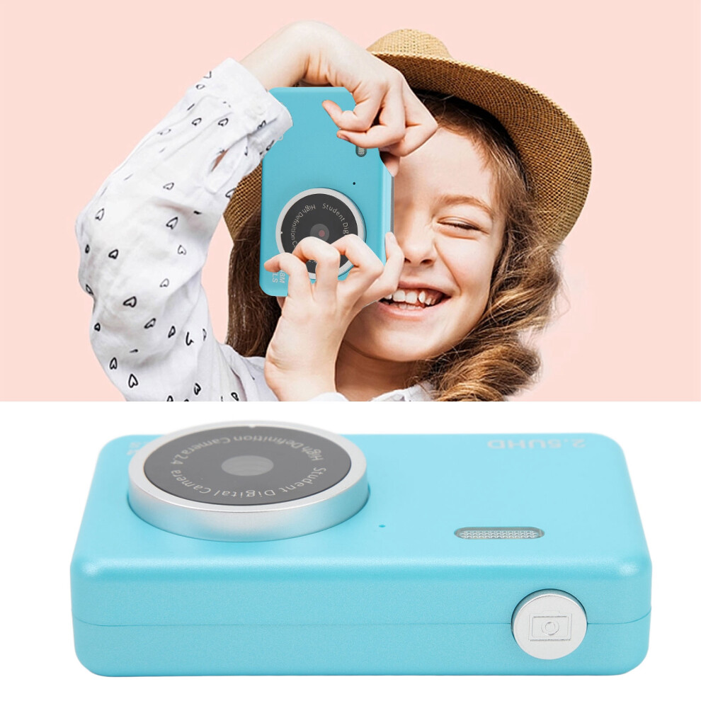 Digital Camera 2.4In Ips Screen 48Mp 2.5K Video Output Auto Focus 800Mah 8X Digital Zoom Micro Usb Vlogging Camera For Photography Sky Blue 9401314391357