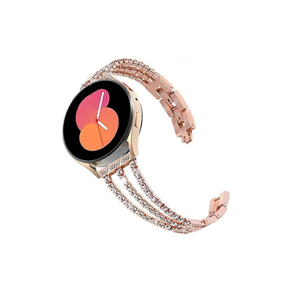 (As show, One size) Compatible for Samsung Galaxy Watch 4 strap 40mm 44mm, 20mm strap for Galaxy Watch Active 2 strap 40mm 44mm, for garmin vivoactive 3 strap