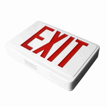 LED Emergency Exit Sign Professional IP30 Protection Grade Long Lasting Red LED Exit Sign for Business AC85‑265V