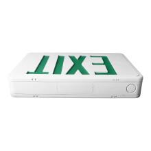 EXIT Sign Emergency Exit LED Light Safety Evacuation Indicator Light AC 85‑265V for Wall Ceiling