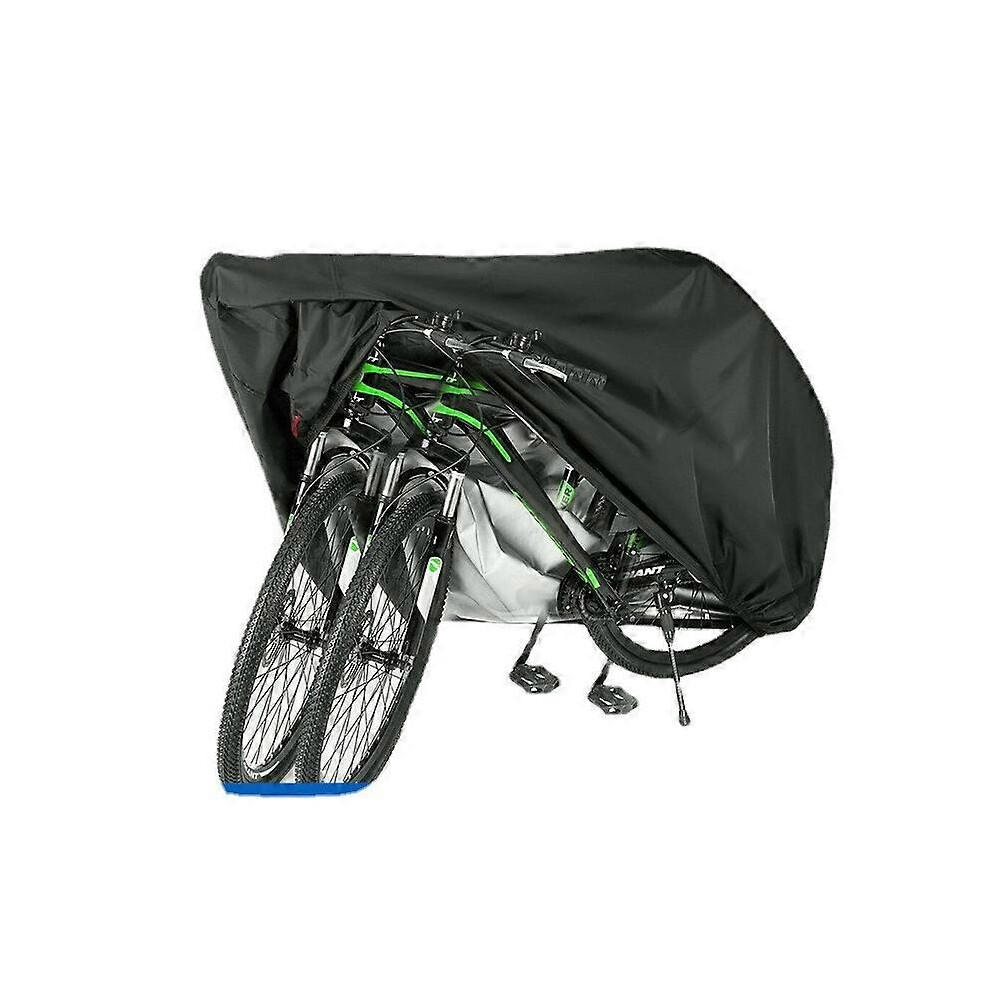 (As show, One size) Bike Cover for Bikes Outdoor Waterproof Bicycle Motorcycle Covers 74.8*25.5*38.5inch Oxford Fabric Rain Sun UV Dust Wind Proof for