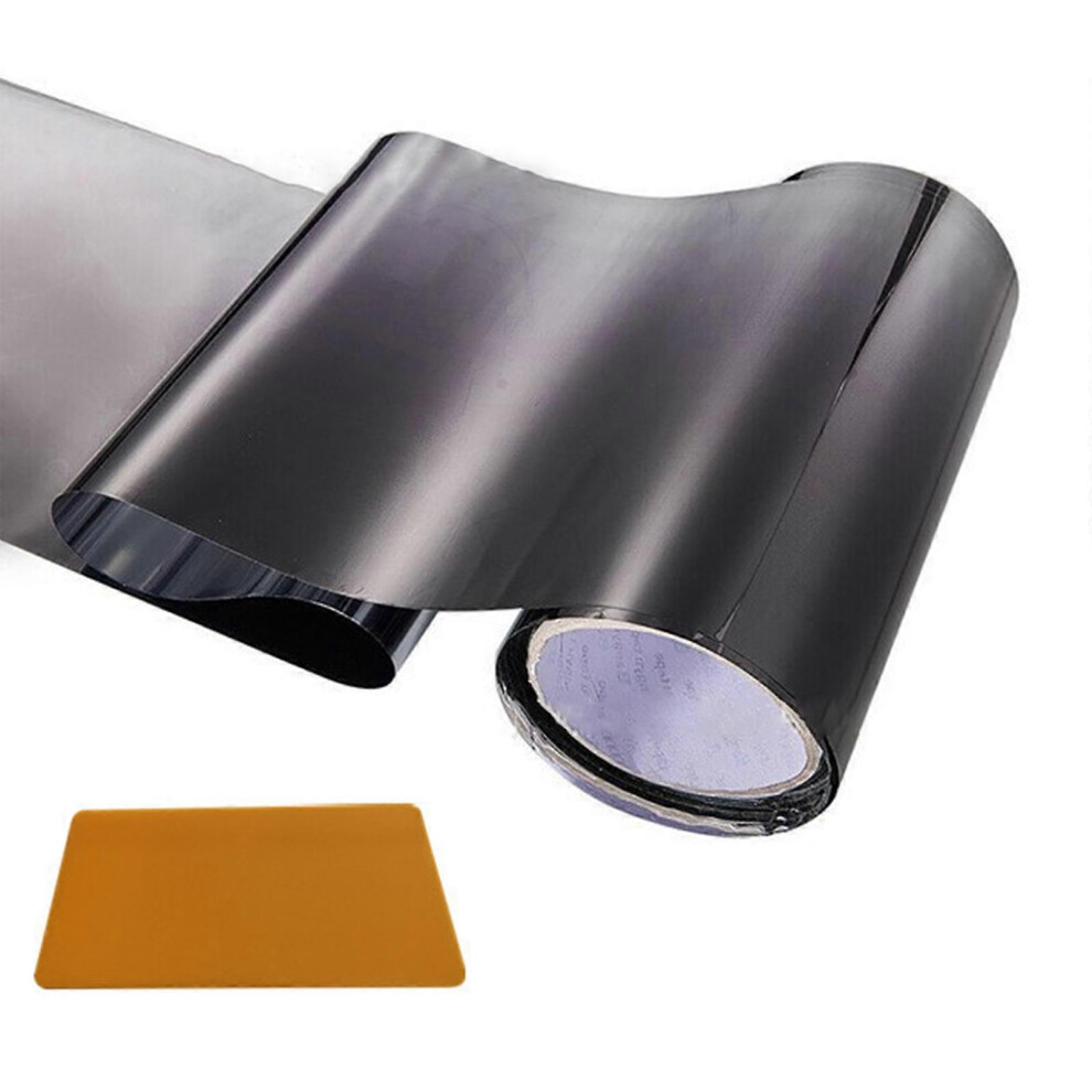 (B, One Size) 20X150cm Window Tint Film Privacy Shade Front Windshield Heat Uv Block Scratch Resistant Blackout Auto Car Sunshade Roll B 8052607460079