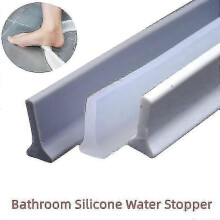 Applies to Bathroom Silicone Water Retaining Strips Shower Room Wet Dry Separation Blocker Water Dam