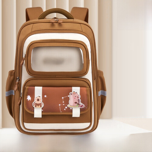 Sac à Dos Réglable écolier Capybara Sac à Dos Scolaire Avec Étui à Crayons Pour Enfants Cartable Capybara
