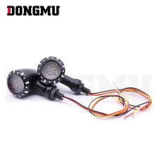 (Schwarz) Motorrad-Modifikation Drei-in-Eins-Blinker Harley 883 1200 Kurvenlicht LED-Bremslicht