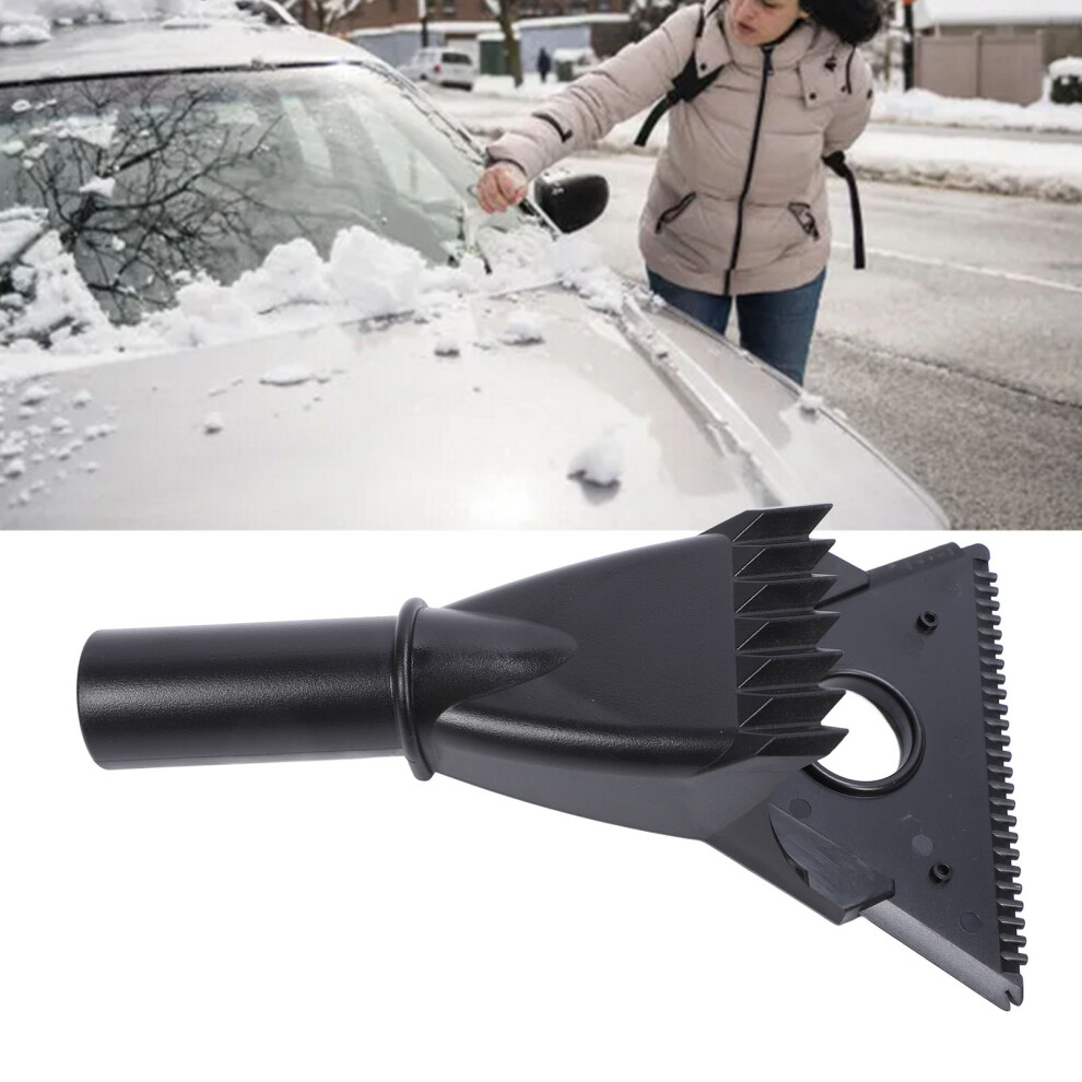 Snow Scraper Head Abs Windshield Ice Scraper Brush Remover Cleaning Tool Abs For Automotive Triangle Head 8011314399201