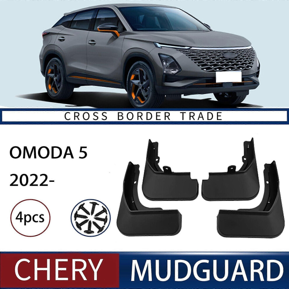 S'applique aux pneus d'automobile Chery Omoda S5 2022, garde-boue en cuir, commerce extérieur, tuile
