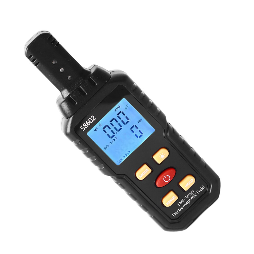 Electromagnetic Radiation Tester High Accuracy Multifunctional Temperature Electric Magnetic Field Detector Emf Meter 8741314405496