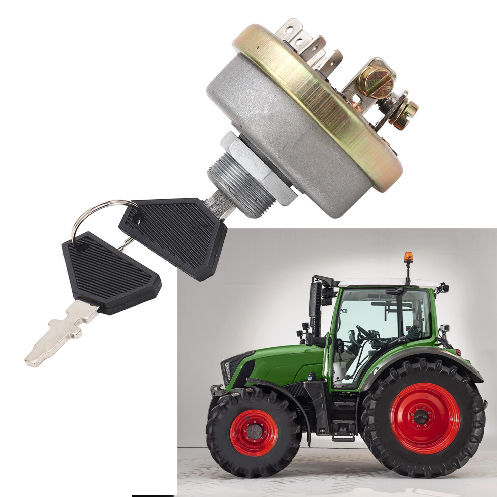 Tractor Ignition Switch 5118433 Ignition Key Starter Switch For Long Tractors 310 310C 350 360 360C 445 445Sd Light 4901314406099