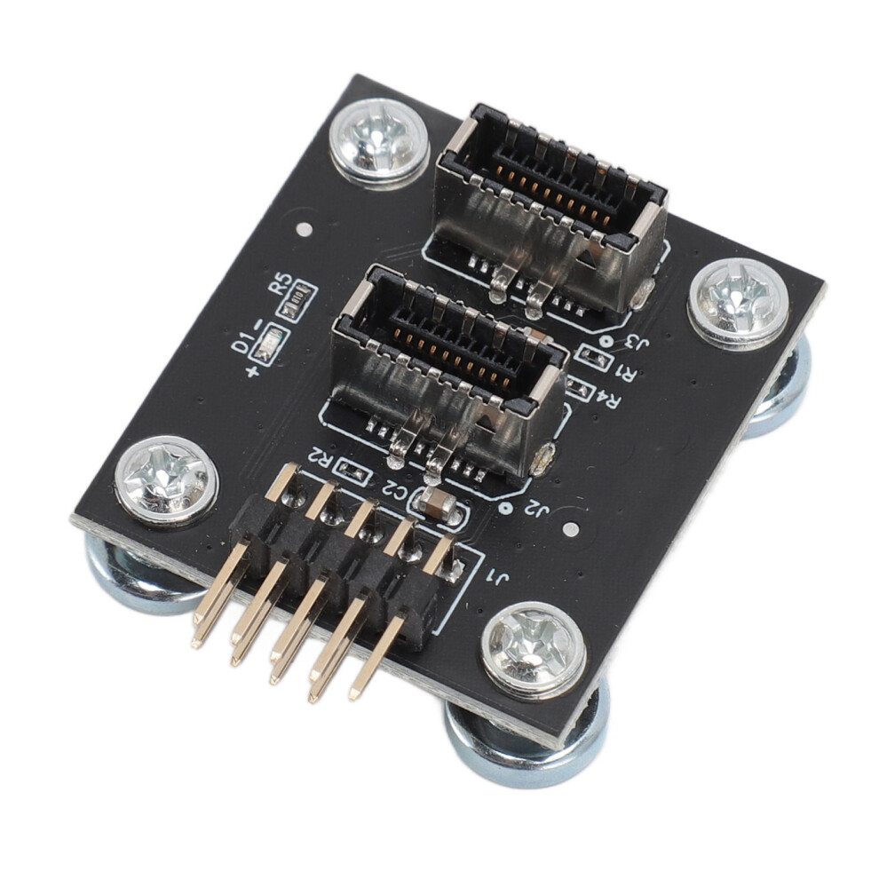 Dual Usb 3.1 Front Panel Socket KeyâA TypeâE To Usb 2.0 9Pin 10Pin Mainboard Header Male Cable Extension Adapter With Magnetic Pad 8741314408695