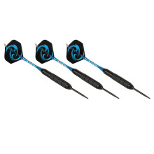 Steel Tip Darts Set Point Metal Tip Anti Slip Light Weight Flight Professional Darts for Dartboard Home Bar Blue