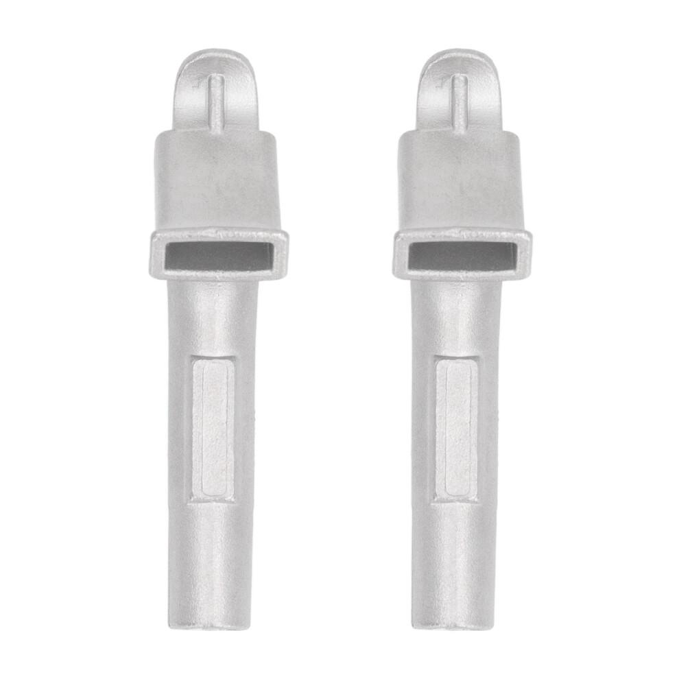 2Pcs Wide Mouth Welding Nozzle Rectangle Stainless Steel Plastic Welder Tools Replacement Welding Gun Accessories 8701314414744