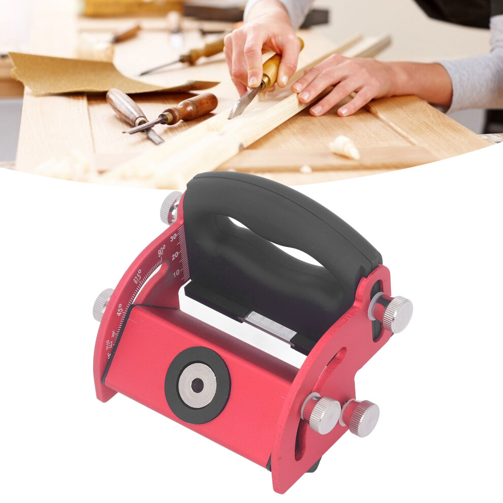 Pocket Hole Jig Kit Woodworking Inclined Hole Locator Aluminum Alloy 0 To 90 Degree Adjustable Dowelling Jig 8261314414859