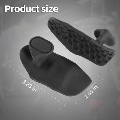 Workout Grips Ergonomic Rubber Hand Protector Gloves for Gym 2