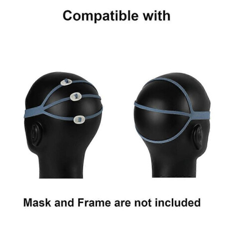 2 Pack Headgear for P10 Nasal Pillow CPAP Mask Straps 2