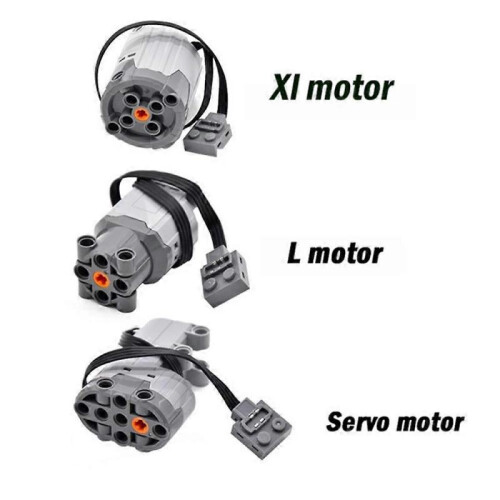 Technical Parts Motor Building Block Motor Servo-Motor 88004 1