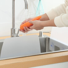 Suction Cup Water Baffle Multifunctional Oil Proof Faucet Water Splatter Screen for Kitchen