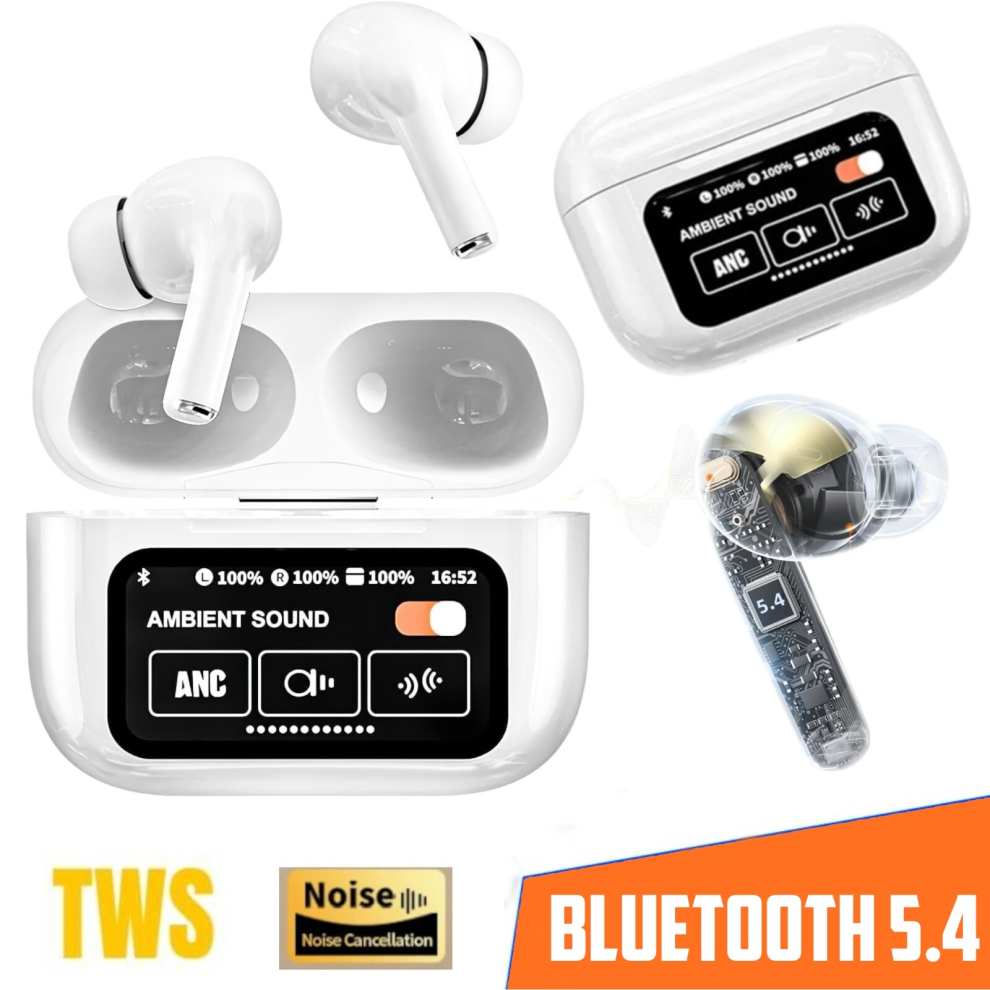 Tws Wireless Earbuds Touchscreen Bluetooth 5.4 Earphones 83543265