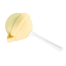 Ice Cream Molds Yellow Silicone Reusable Safe Highly Efficient Lollipop Ice Cream Molds for Home