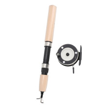 Ice Fishing Rod Reel Combo 75cm Winter Fishing Pole for Fathers Sons Husbands Boyfriends