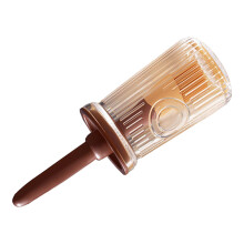 Oil Brush High Temperature Resistant Food Grade Silicone Pastry Basting Brush with Bottle Red