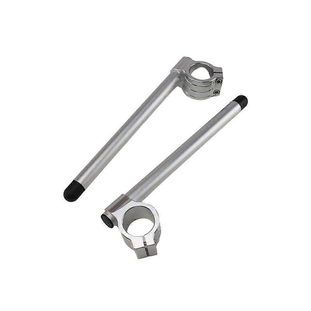 (Argent) Applicable à Applicable à Yamaha Yz-100/ It-125 H81 Zuoyoubian Guidon de séparation Guidon