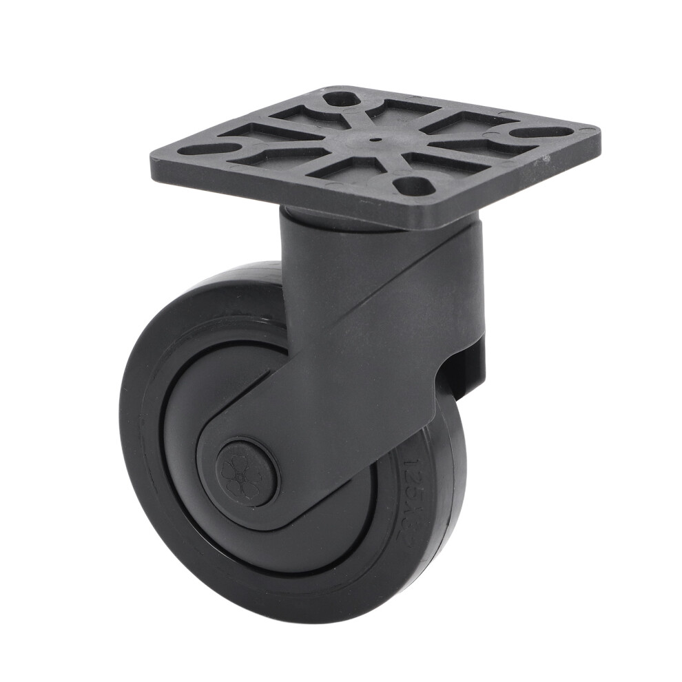 5 Inch Universal Caster Plastic Bracket Rubber Wheel 400Lb Load Silent Rolling Caster Replacement For Trolley Workbench 9491314426050