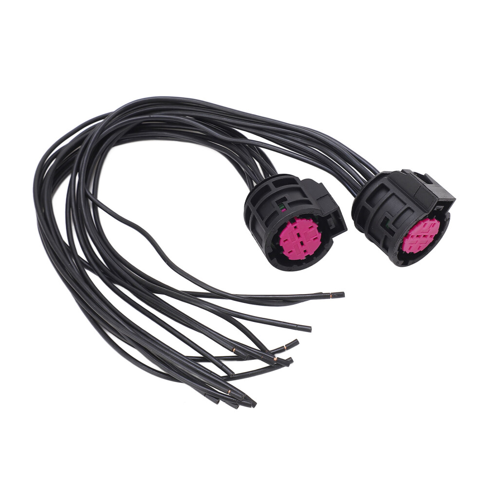 2Pcs Headlight Connector Plug Pigtail 68285243Aa Stable Connection Wiring Harness Headlamp Connector 7901314426834