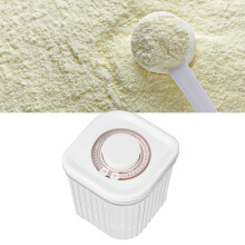 1200ml Baby Formula Dispenser One Button Handy Milk Powder Container Airtight Dampproof Portable Plastic Formula Storage Container for Outd