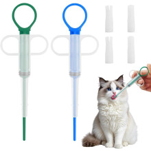 2 Piece Tablet Feeder Cat Dogs Pet Feeder Tablet Feeder for Cats Pill Assist Cat Tablet Feeder Cat,Tablet Feeder for Cats, Pet Pill Thrower