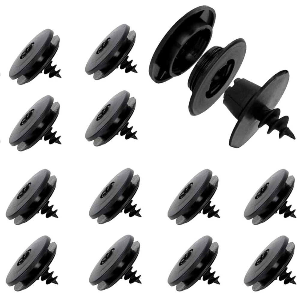 10 Pieces Car Footmat Clip, Mounting Clips For Car Mat, 3-In-1 Universal Car Footmat Fixclips Footmat Mounting Push Button,Mounting On Car M 6920702350064