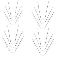 Pack of 12 Knitting Needles for Socks Sock Knitting Needles Sock Knitting Needles Crasy Knitting Needles 2/2.5/3/4 mm