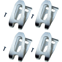 4 Piece Belt Clip,Replacement Belt Clip Hook Stainless Steel,Battery Screwer Hook Holder, Compatible with XFD01 XFD07D DTD144 DTD144Z DHP481