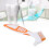 6 pcs portable prosthesis cleaning brushes -With multi-layer brushes and ergonomic rubber handle -Double-sided brushes for thorough -Availab 3
