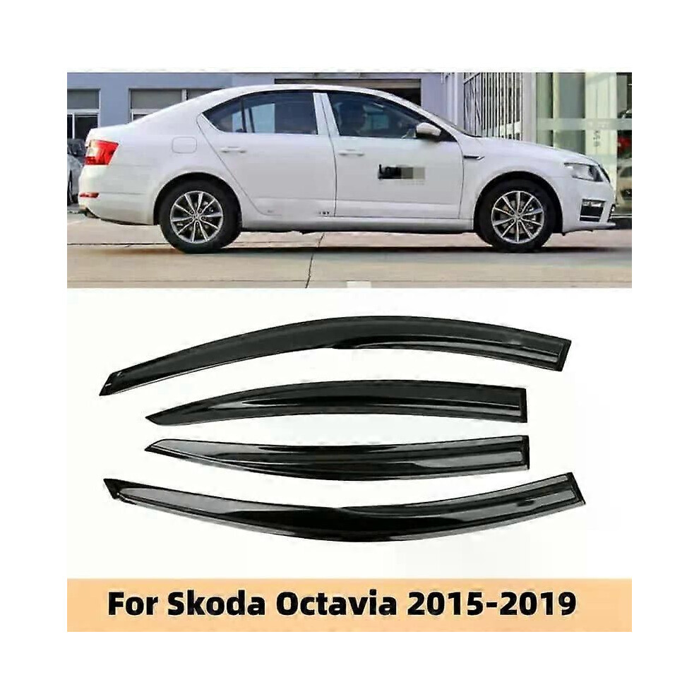Convient pour Skoda Octavia 2015-2019, pare-soleil latéral de voiture, déflecteur, auvent, abri, protection