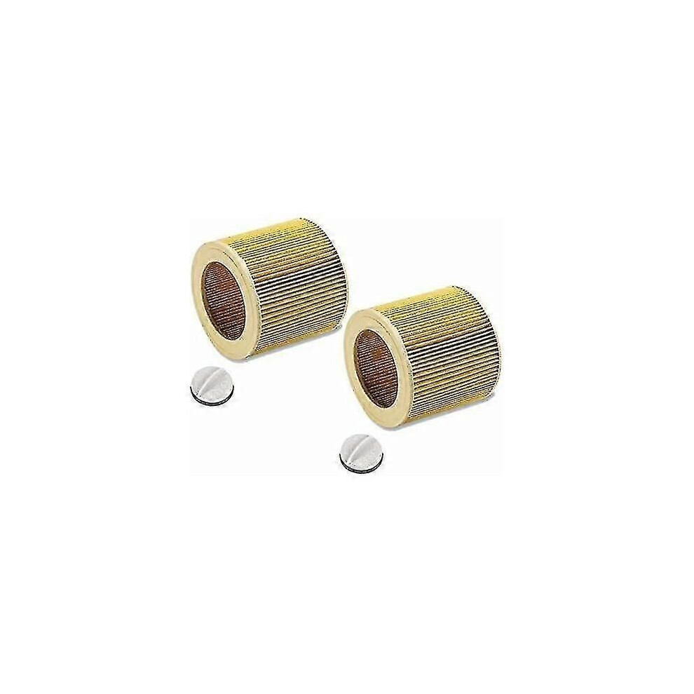 Compatible avec les filtres à cartouche Karcher WD2 WD3 MV3, etc., réf. 6.414-552.0 (2 pièces)